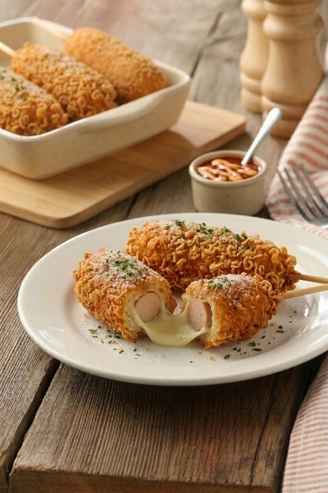 Corn Dog (Piliç Sosis)